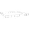 Dog Kennel Silver 871.9 ft² Steel