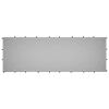 Dog Kennel Silver 129.9"x43.3"x43.3" Steel