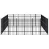 Outdoor Dog Kennel Steel 476.2 ft²