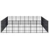 Outdoor Dog Kennel Steel 793.6 ft²