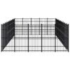 Outdoor Dog Kennel Steel 496 ft²