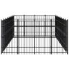 Outdoor Dog Kennel Steel 317.4 ft²