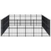 Outdoor Dog Kennel Steel 595.2 ft²