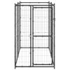 Outdoor Dog Kennel Steel 43.3"x86.6"x70.9"