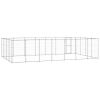 Outdoor Dog Kennel Galvanized Steel 364.7 ft²