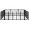 Outdoor Dog Kennel Steel 694.4 ft²