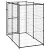 Outdoor Dog Kennel Steel 43.3"x86.6"x70.9"