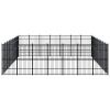 Outdoor Dog Kennel Steel 625 ft²