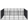 Outdoor Dog Kennel Steel 416.7 ft²