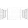 Outdoor Dog Kennel Galvanized Steel 364.7 ft²