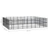 Outdoor Dog Kennel Steel 625 ft²