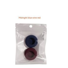 Silicone Tracker Pet Collar Anti-lost Locator Protective Shell (Option: Blue Wine Red-S)