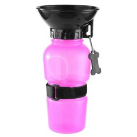 Portable Travel Cat Dog Indoor And Outdoor Pet Supplies (Color: Pink)