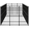 Outdoor Dog Kennel Steel 297.6 ft²