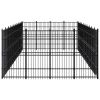 Outdoor Dog Kennel Steel 396.8 ft²