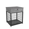 Furniture Dog Crates for small dogs Wooden Dog Kennel Dog Crate End Table, Nightstand