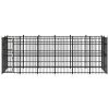 Outdoor Dog Kennel Steel 119 ft²