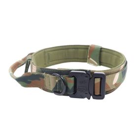 Fashion Personalized Tactical Dog Collar (Option: Camouflage Color-XL)